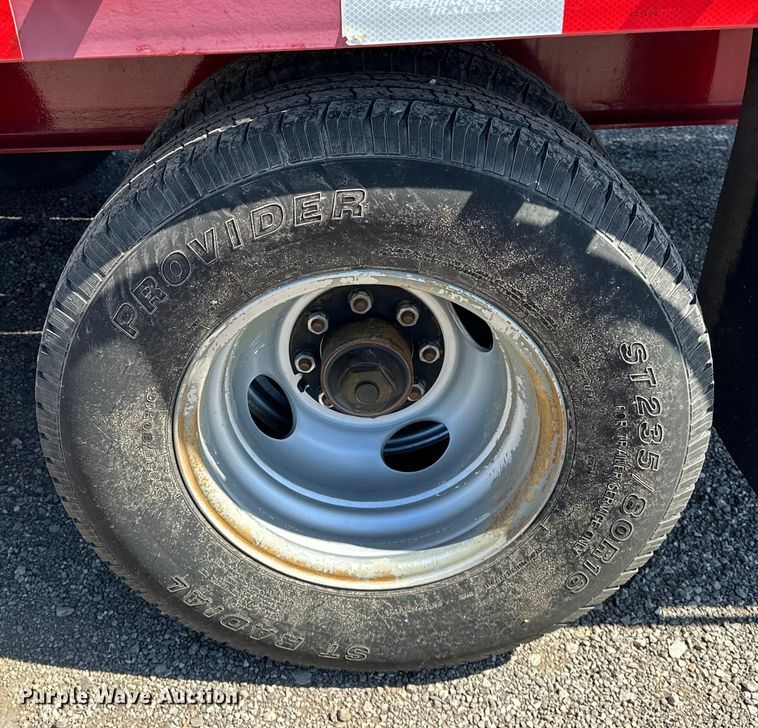 image for item EG1550 2012 Parker Performance  equipment trailer