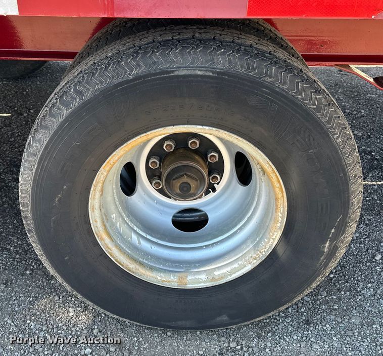 image for item EG1550 2012 Parker Performance  equipment trailer