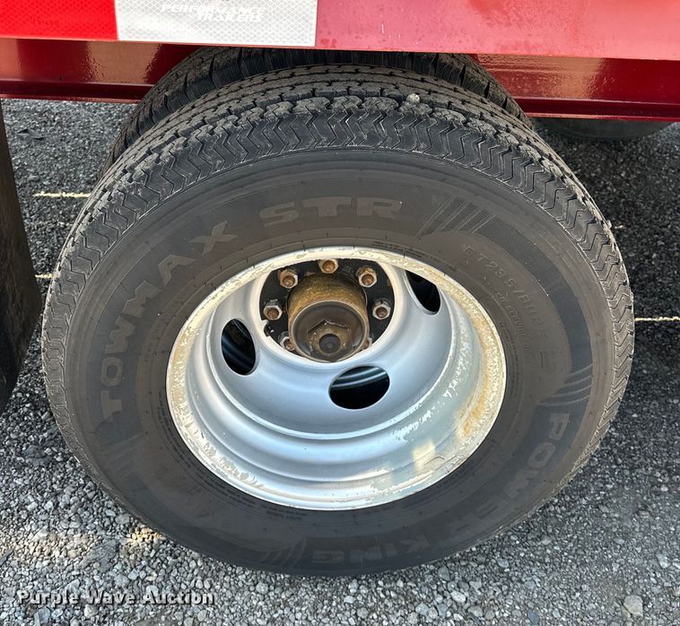 image for item EG1550 2012 Parker Performance  equipment trailer