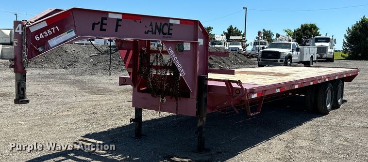 image for item EG1551 2012 Parker Performance  equipment trailer