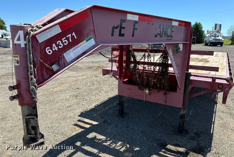 image for item EG1551 2012 Parker Performance  equipment trailer