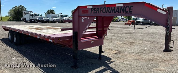 image for item EG1553 2013 Parker Performance  equipment trailer