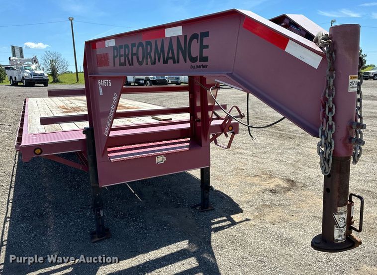 image for item EG1553 2013 Parker Performance  equipment trailer