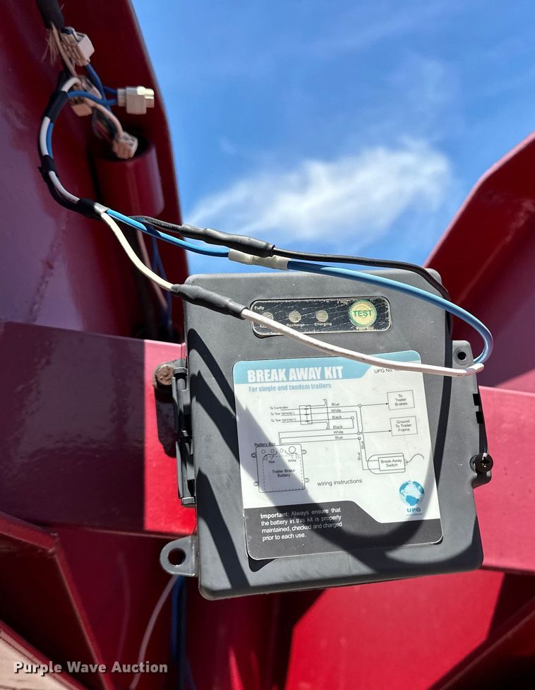 image for item EG1553 2013 Parker Performance  equipment trailer