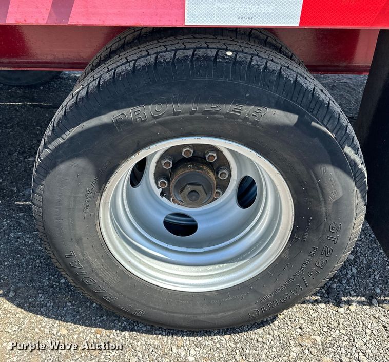 image for item EG1553 2013 Parker Performance  equipment trailer