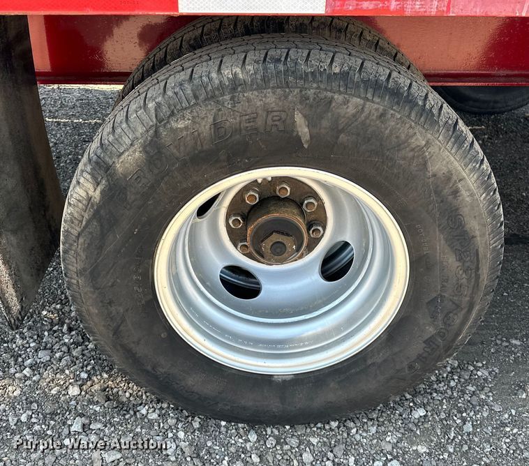 image for item EG1553 2013 Parker Performance  equipment trailer