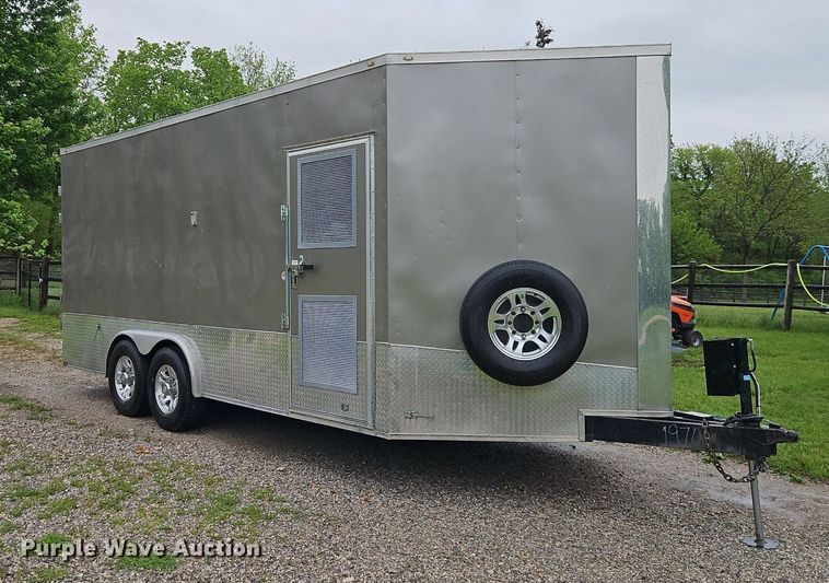 2020 Spartan SP8X18TA spray foam enclosed trailer in Gardner, KS Item