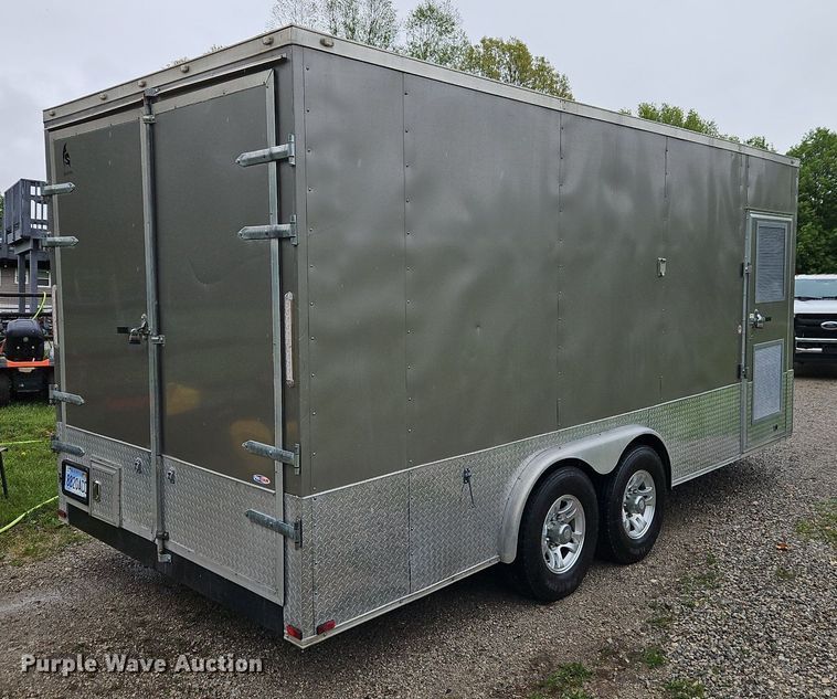 image for item EI3806 2020 Spartan  SP8X18TA spray foam enclosed trailer