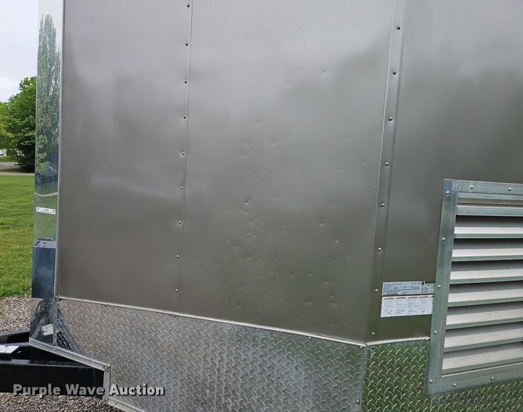 image for item EI3806 2020 Spartan  SP8X18TA spray foam enclosed trailer