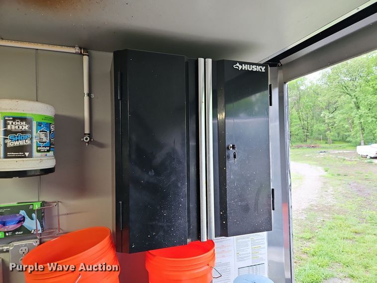 image for item EI3806 2020 Spartan  SP8X18TA spray foam enclosed trailer