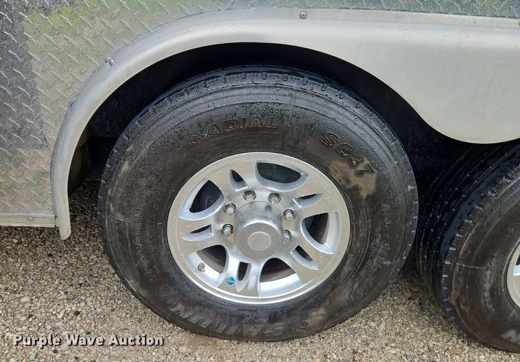 image for item EI3806 2020 Spartan  SP8X18TA spray foam enclosed trailer