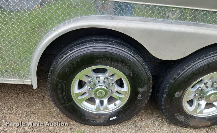 image for item EI3806 2020 Spartan  SP8X18TA spray foam enclosed trailer