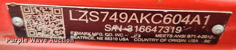 image for item EI3813 Exmark Lazer Z ZTR lawn mower