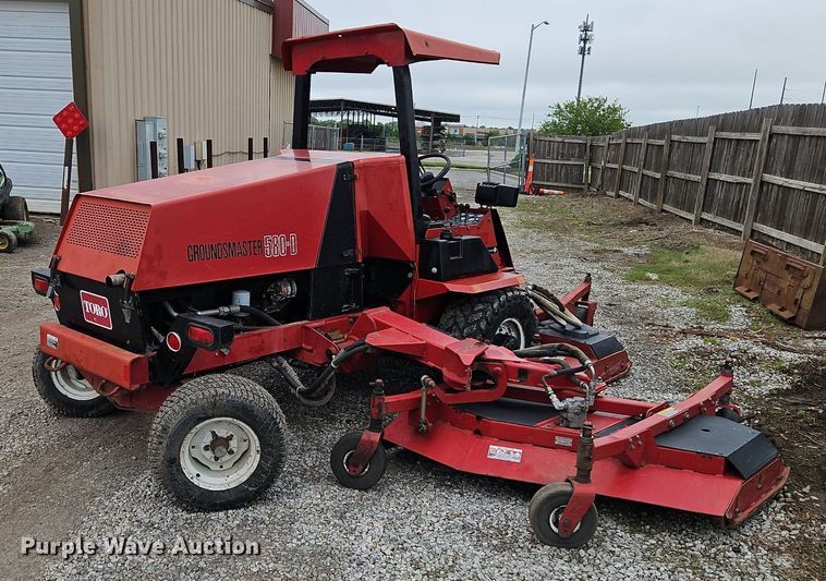 image for item EI3815 Toro Groundmaster 580-D lawn mower