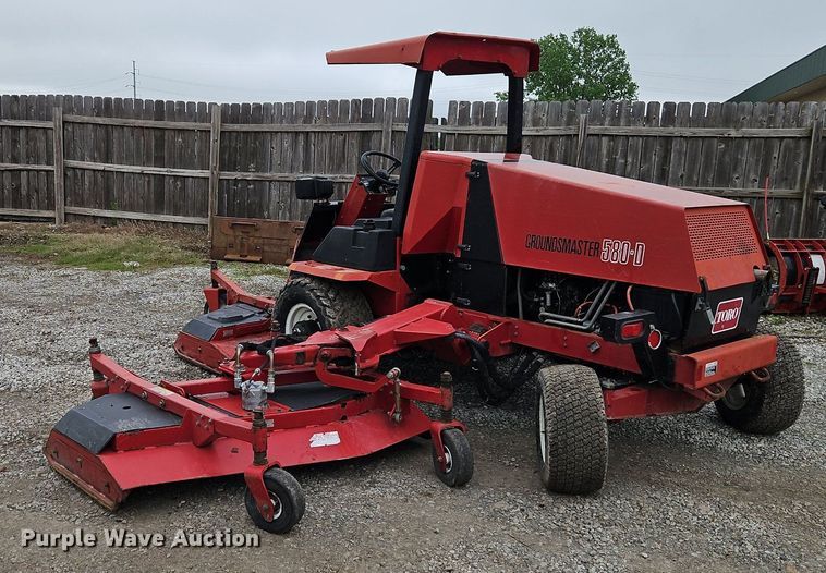 image for item EI3815 Toro Groundmaster 580-D lawn mower