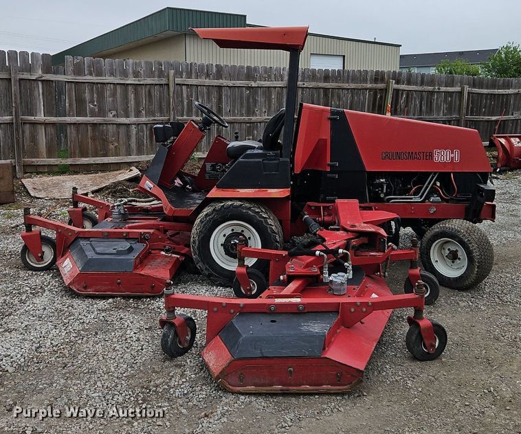image for item EI3815 Toro Groundmaster 580-D lawn mower