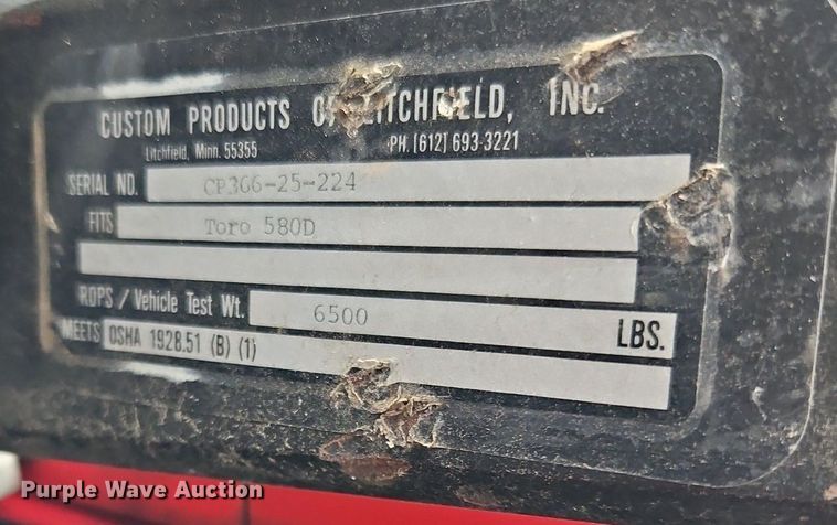 image for item EI3815 Toro Groundmaster 580-D lawn mower