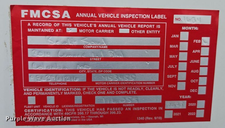 image for item EI3818 2011 Ford F450 Super Duty XL bucket truck