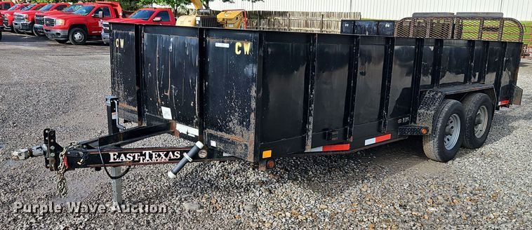 image for item EI3822 2019 East Texas Trailers utility trailer