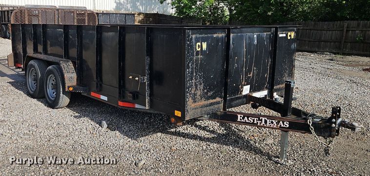 image for item EI3822 2019 East Texas Trailers utility trailer