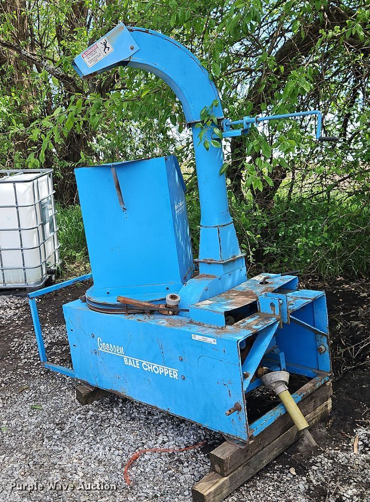 image for item EI3826 Goossen bale chopper
