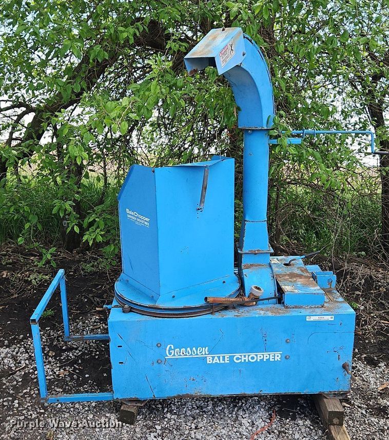 image for item EI3826 Goossen bale chopper