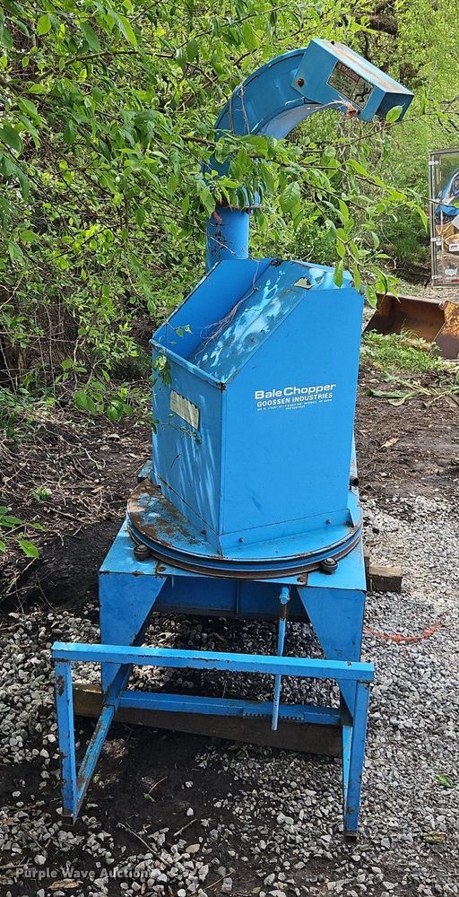 image for item EI3826 Goossen bale chopper