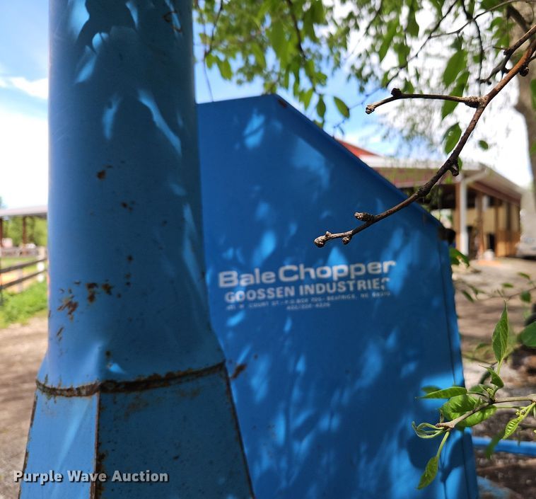 image for item EI3826 Goossen bale chopper