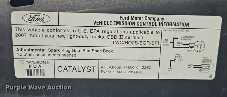 image for item EI3827 2007 Ford Freestar SE van