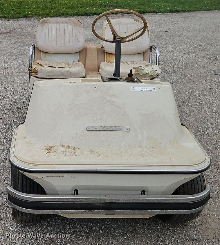 image for item EI3830 AMF Harley-Davidson golf cart