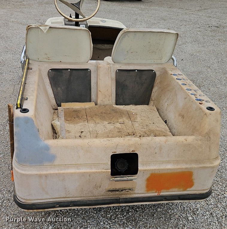 image for item EI3830 AMF Harley-Davidson golf cart