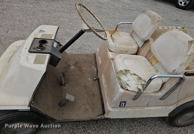 image for item EI3830 AMF Harley-Davidson golf cart