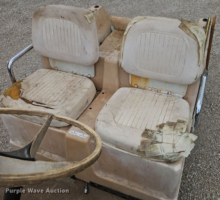 image for item EI3830 AMF Harley-Davidson golf cart