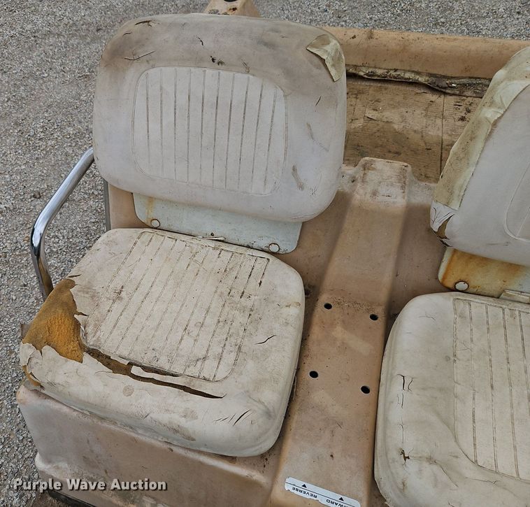 image for item EI3830 AMF Harley-Davidson golf cart