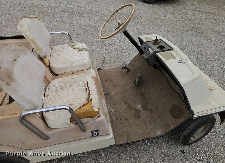 image for item EI3830 AMF Harley-Davidson golf cart