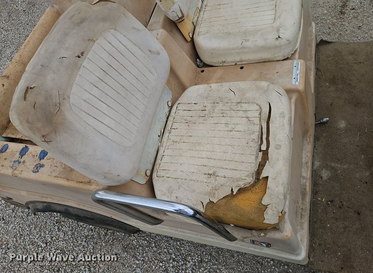 image for item EI3830 AMF Harley-Davidson golf cart