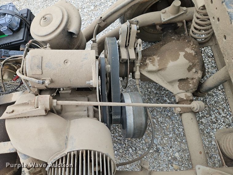 image for item EI3830 AMF Harley-Davidson golf cart