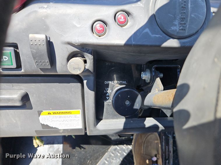 image for item EI3836 2015 Kawasaki  Mule 4010 utility vehicle