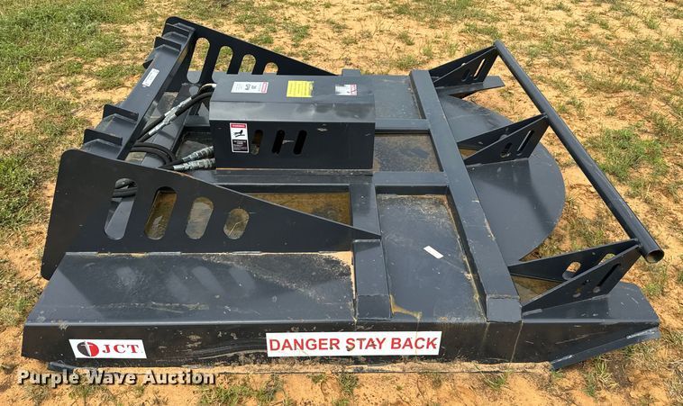 image for item EJ0618 JCT skid steer rotary mower