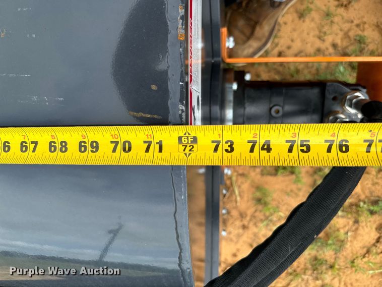 image for item EJ0619 2023 Wolverine BBS-11-72W skid steer sweeper