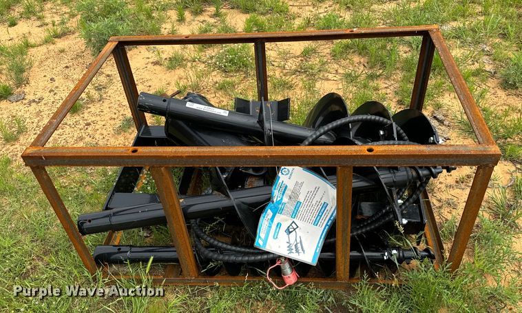 image for item EJ0622 2024 Mower King SSECAG-Y skid steer auger