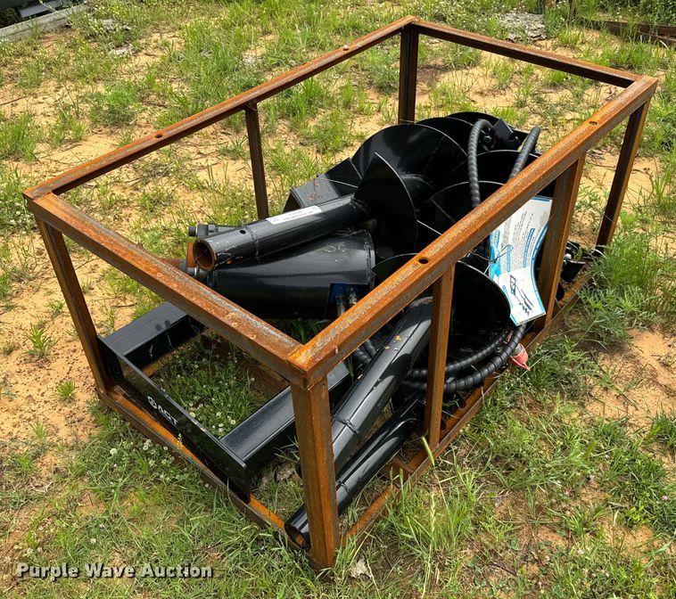 image for item EJ0622 2024 Mower King SSECAG-Y skid steer auger