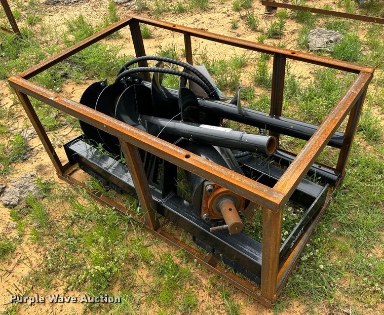 image for item EJ0622 2024 Mower King SSECAG-Y skid steer auger