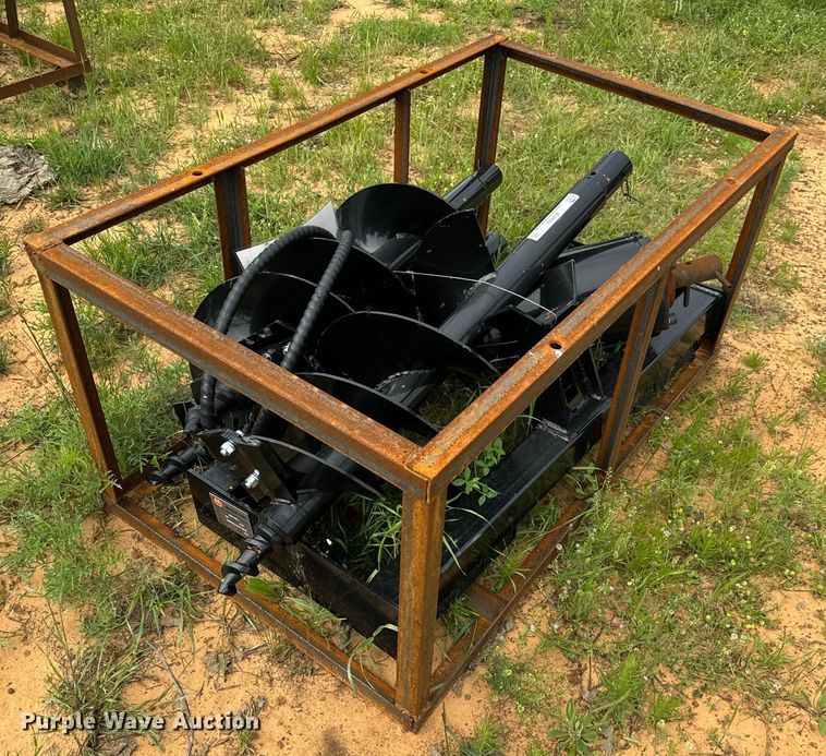 image for item EJ0622 2024 Mower King SSECAG-Y skid steer auger