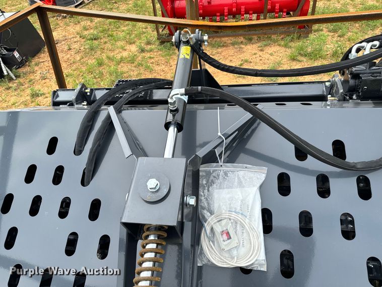 image for item EJ0626 2023 LandHonor LR-12-72W skid steer landscape rake