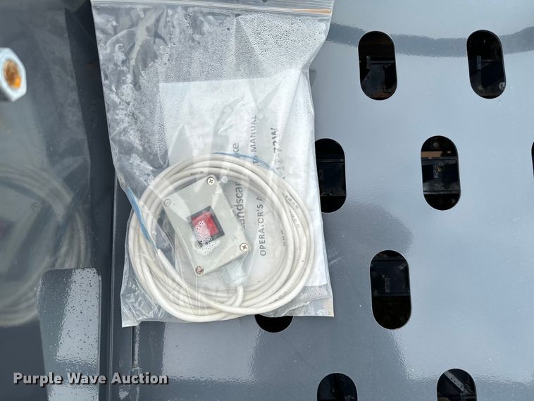 image for item EJ0626 2023 LandHonor LR-12-72W skid steer landscape rake