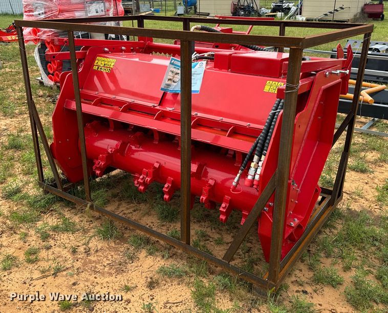 image for item EJ0627 2024 TopCat skid steer mulcher