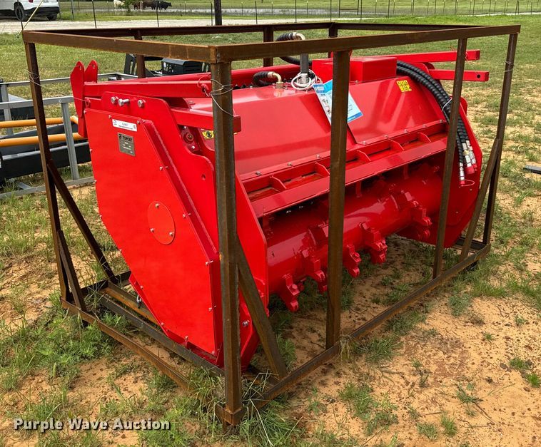 image for item EJ0627 2024 TopCat skid steer mulcher