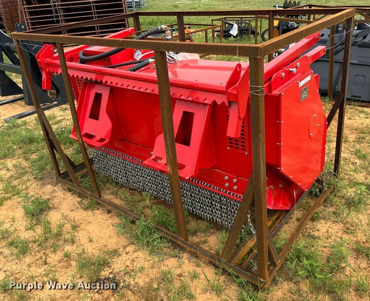 image for item EJ0627 2024 TopCat skid steer mulcher