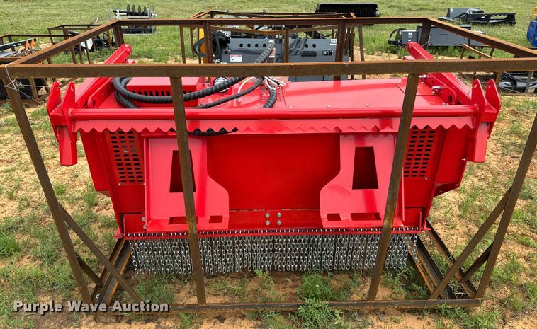 image for item EJ0627 2024 TopCat skid steer mulcher